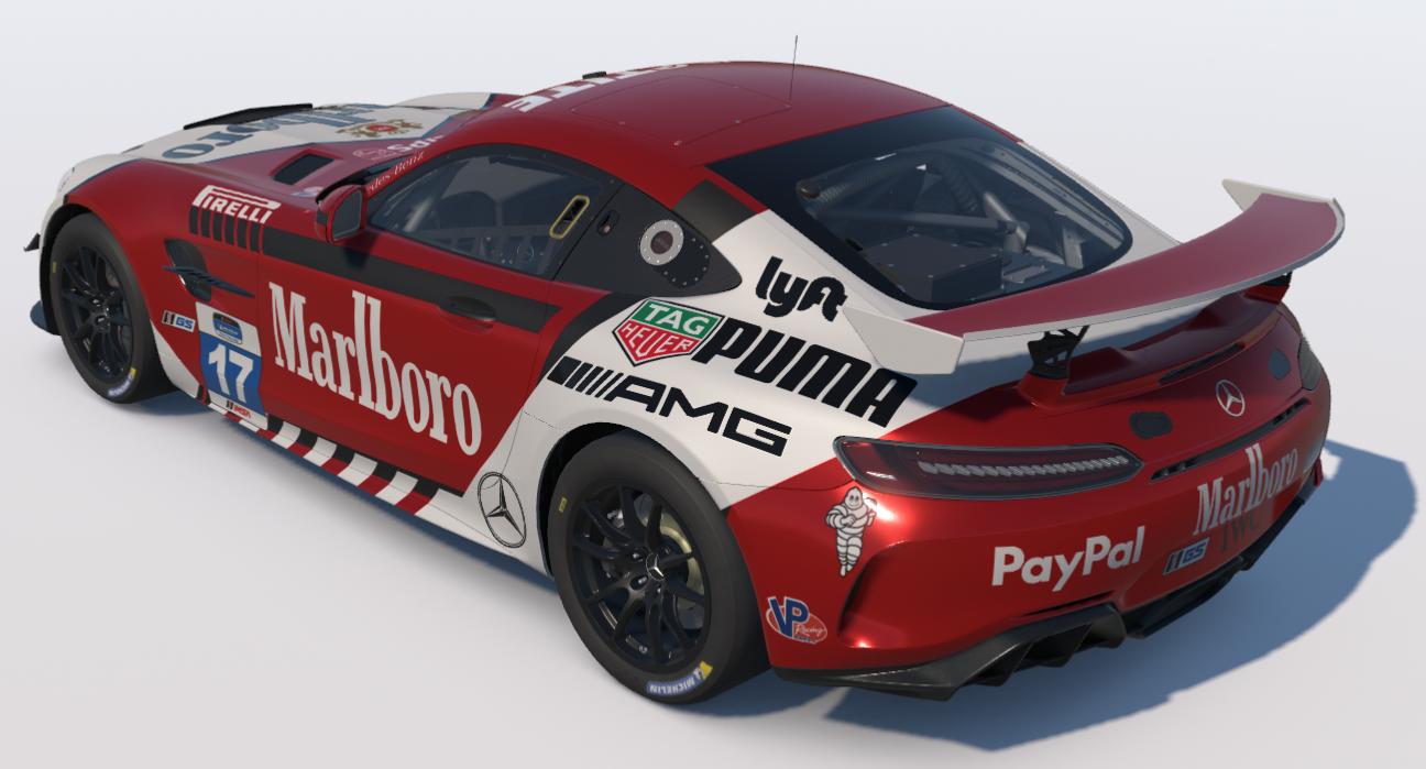 Preview of Marlboro/Tag Heuer Mercedes-AMG GT4 by Ronald Lawson2