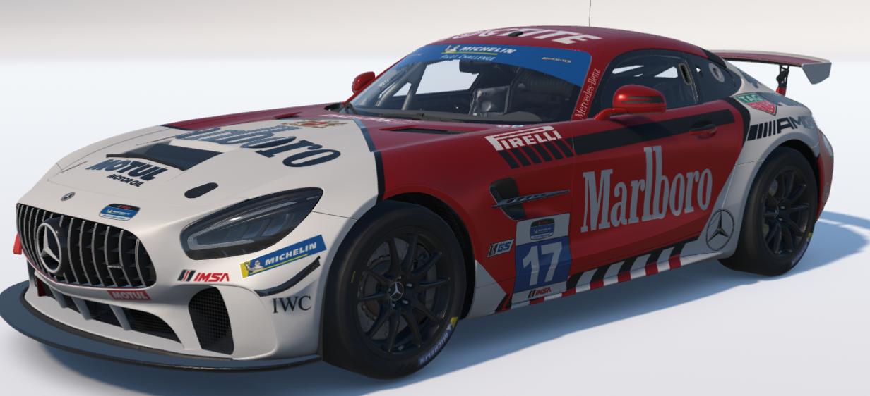 Preview of Marlboro/Tag Heuer Mercedes-AMG GT4 by Ronald Lawson2