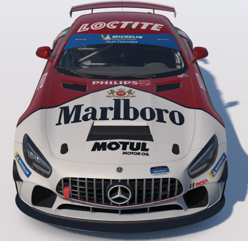 Preview of Marlboro/Tag Heuer Mercedes-AMG GT4 by Ronald Lawson2