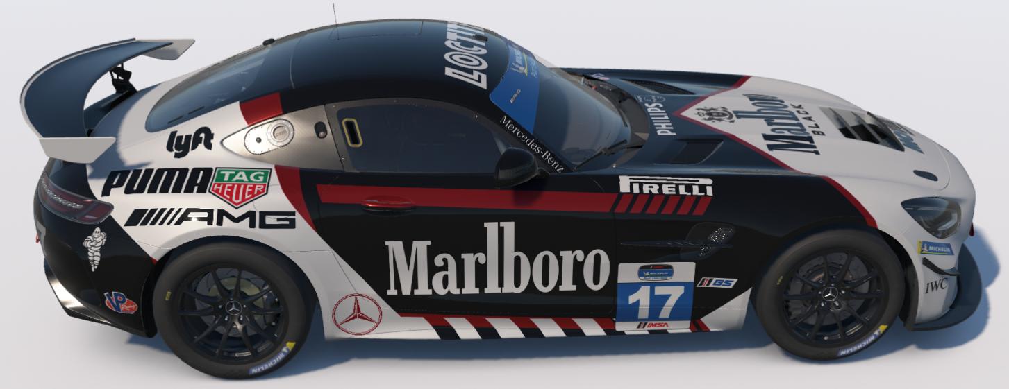 Preview of Marlboro Black/Tag Heuer Mercedes-AMG GT4 by Ronald Lawson2