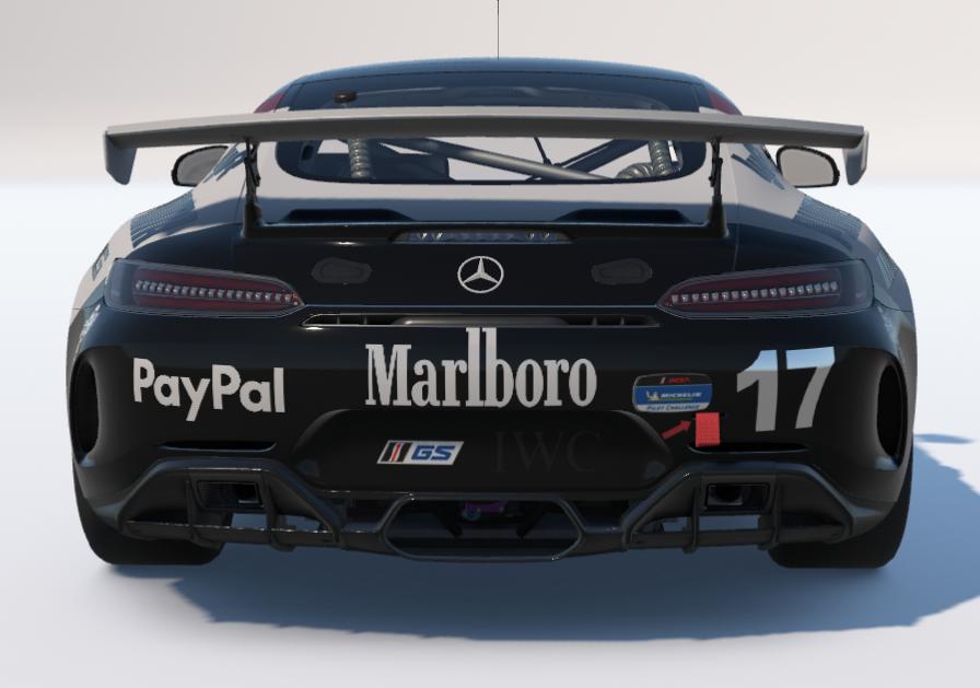 Preview of Marlboro Black/Tag Heuer Mercedes-AMG GT4 by Ronald Lawson2