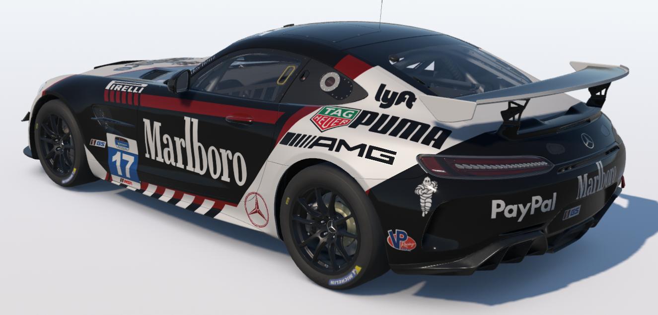 Preview of Marlboro Black/Tag Heuer Mercedes-AMG GT4 by Ronald Lawson2