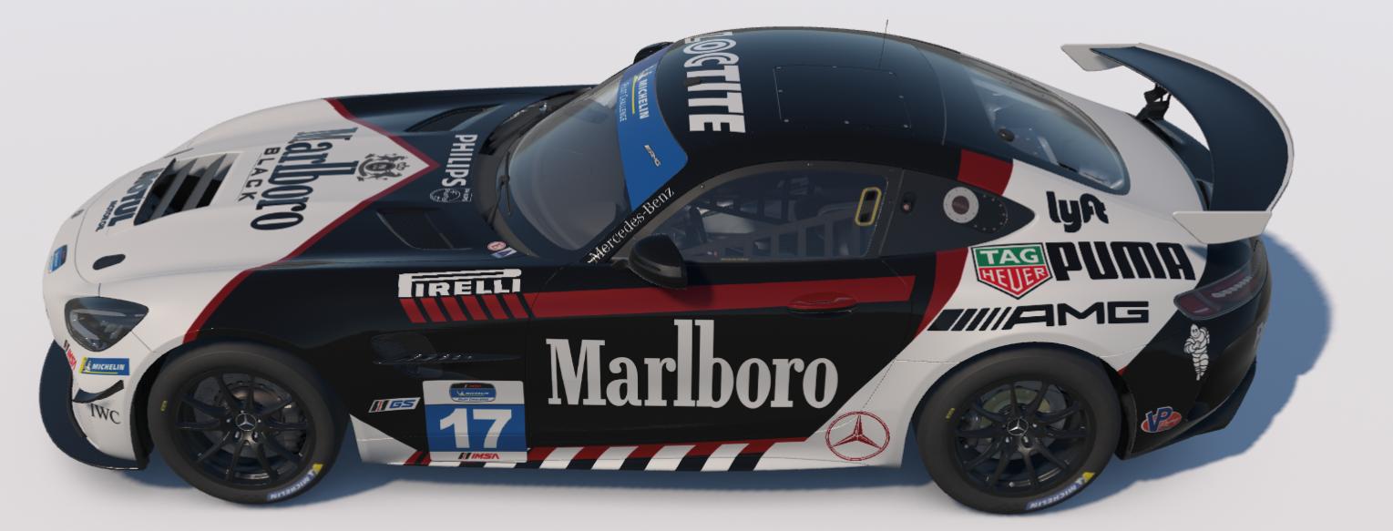 Preview of Marlboro Black/Tag Heuer Mercedes-AMG GT4 by Ronald Lawson2