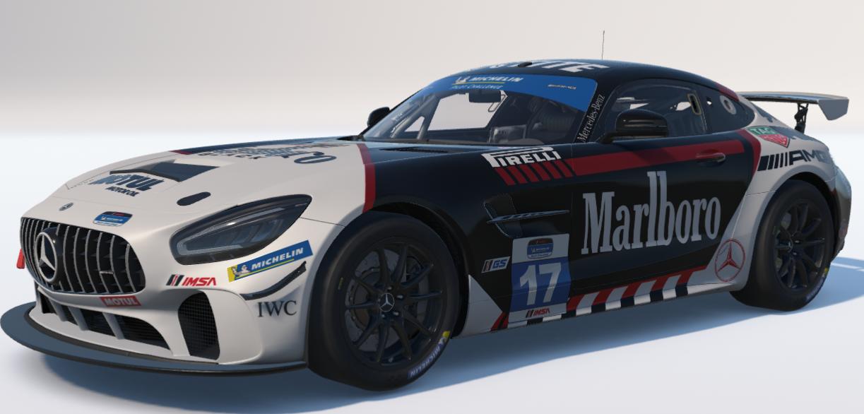 Preview of Marlboro Black/Tag Heuer Mercedes-AMG GT4 by Ronald Lawson2