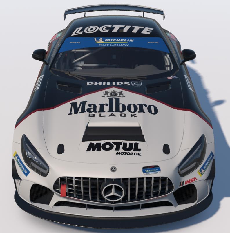 Preview of Marlboro Black/Tag Heuer Mercedes-AMG GT4 by Ronald Lawson2