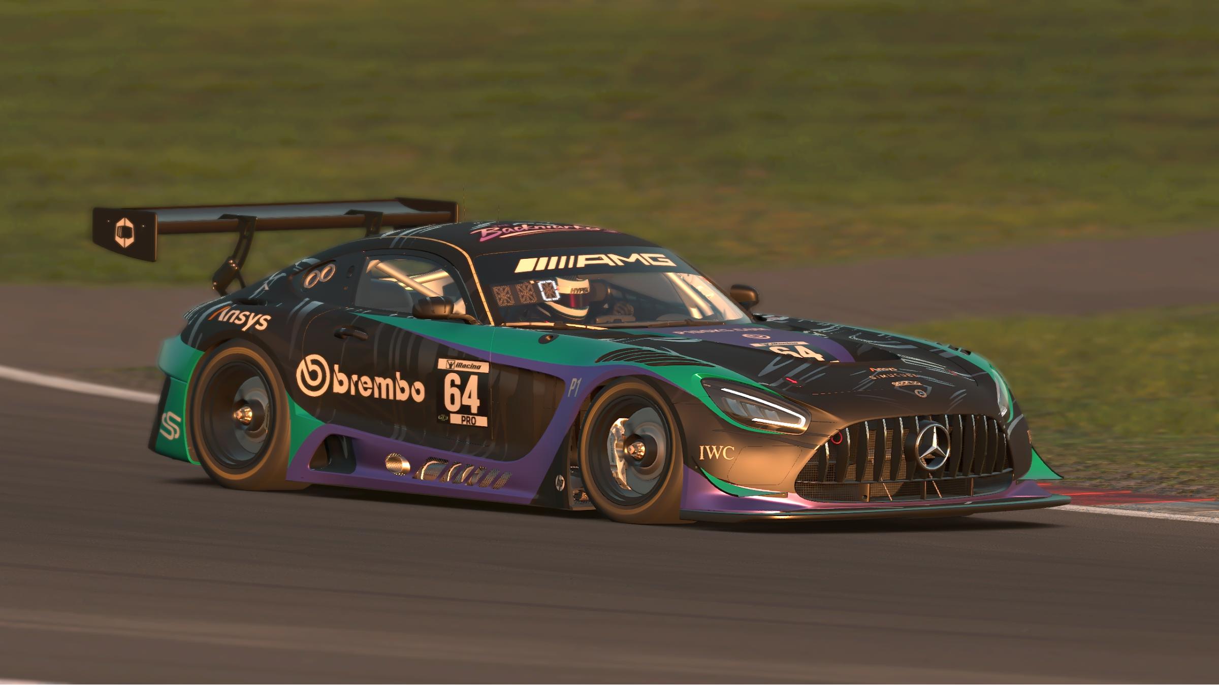 Preview of The Backmarkers Mercedes AMG GT3 evo by Rinus Yun