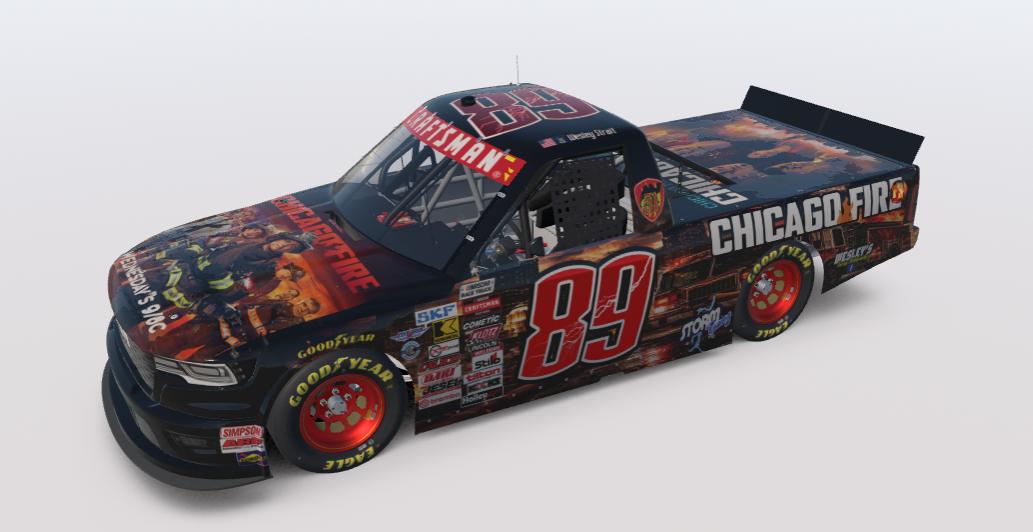 Preview of #89 Chicago Fire Dodge RAM by Wesley Strait