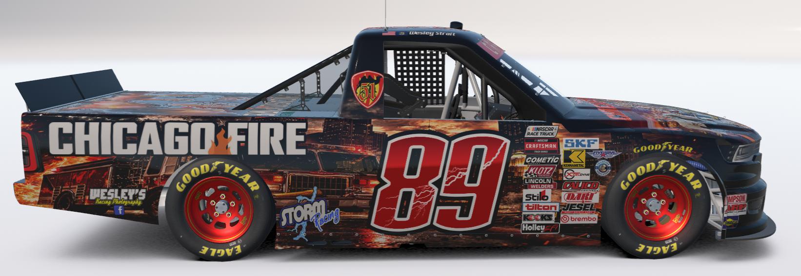 Preview of #89 Chicago Fire Dodge RAM by Wesley Strait