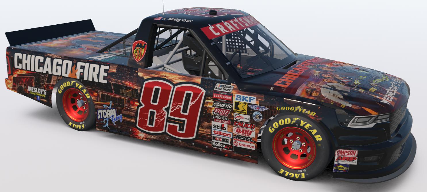 Preview of #89 Chicago Fire Dodge RAM by Wesley Strait
