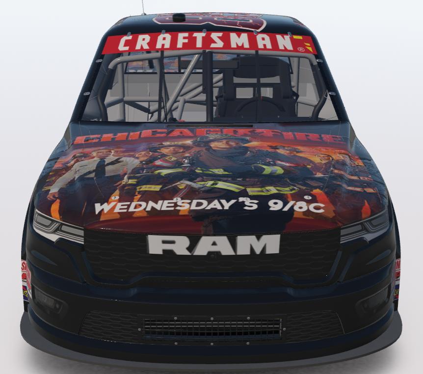 Preview of #89 Chicago Fire Dodge RAM by Wesley Strait