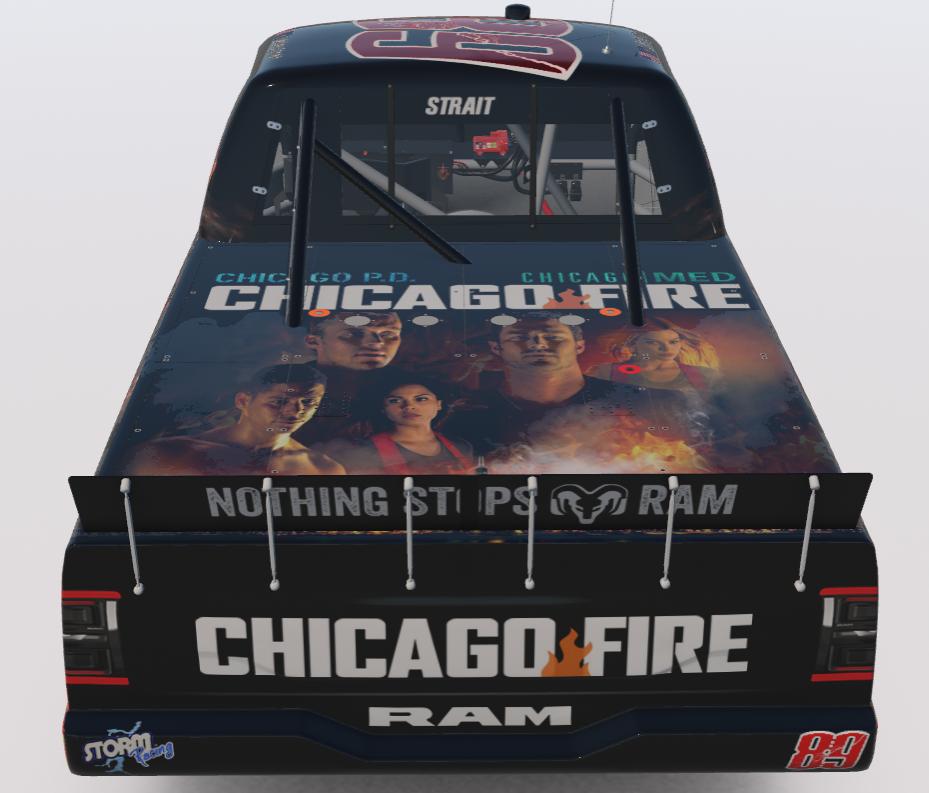 Preview of #89 Chicago Fire Dodge RAM by Wesley Strait