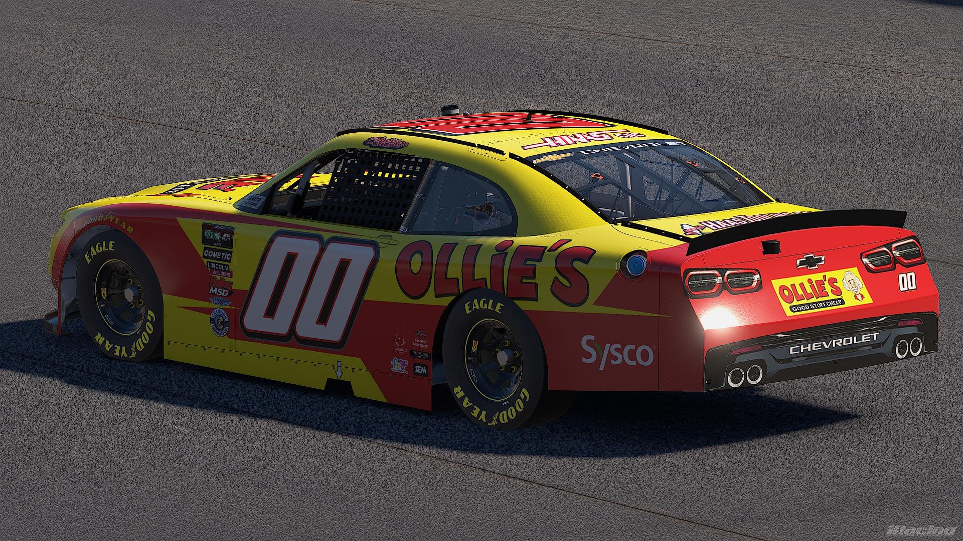 Preview of Official 2026 #00 Ollies Chevrolet - Sheldon Creed by Trent Curtis