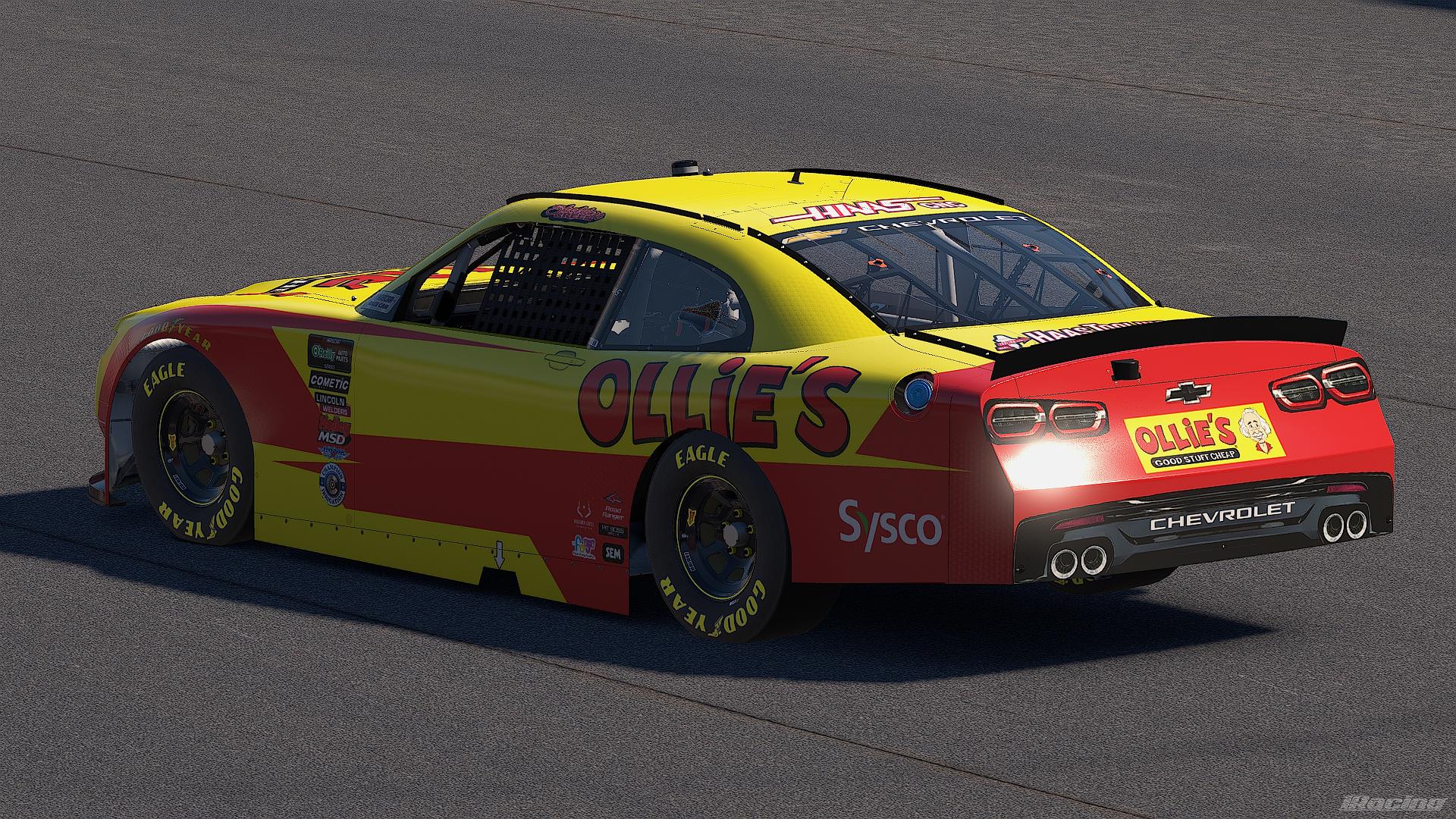 Preview of Official 2026 #00 Ollies Chevrolet - Sheldon Creed (No Stamped Number) by Trent Curtis