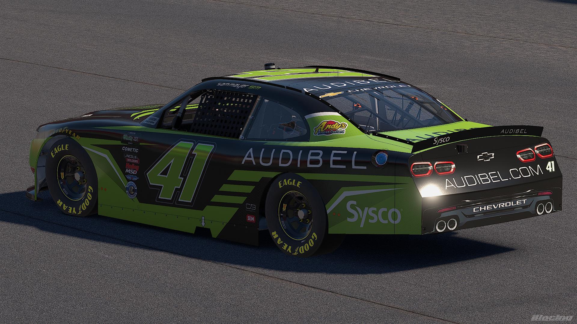 Preview of Official 2026 #41 Audibel Chevrolet - Sam Mayer by Trent Curtis