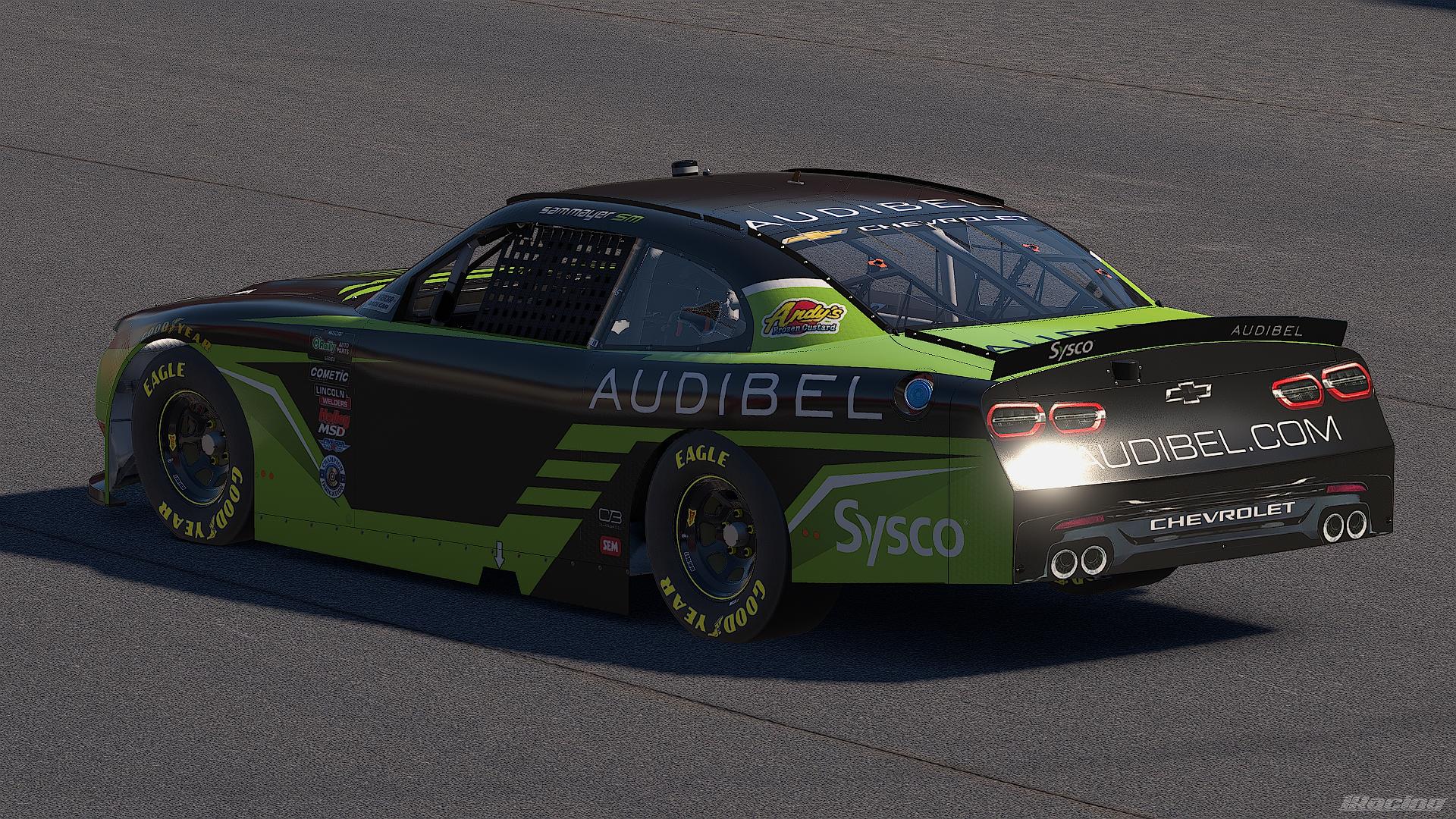 Preview of Official 2026 #41 Audibel Chevrolet - Sam Mayer (No Stamped Number) by Trent Curtis