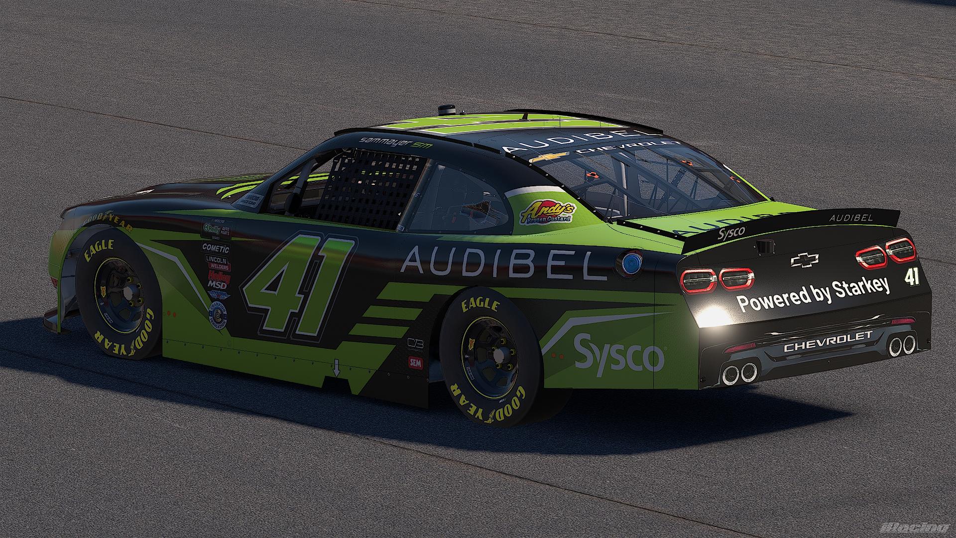 Preview of Official 2026 #41 Audibel Chevrolet - Sam Mayer (Phoenix) by Trent Curtis