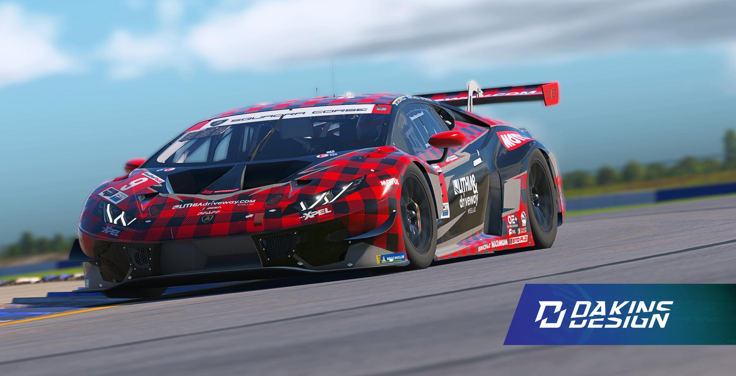 Preview of OFFICIAL Pfaff Motorsports 2026 Lithia Driveway Lamborghini Temerario GT3 IMSA GTD Pro by Jason Dakins