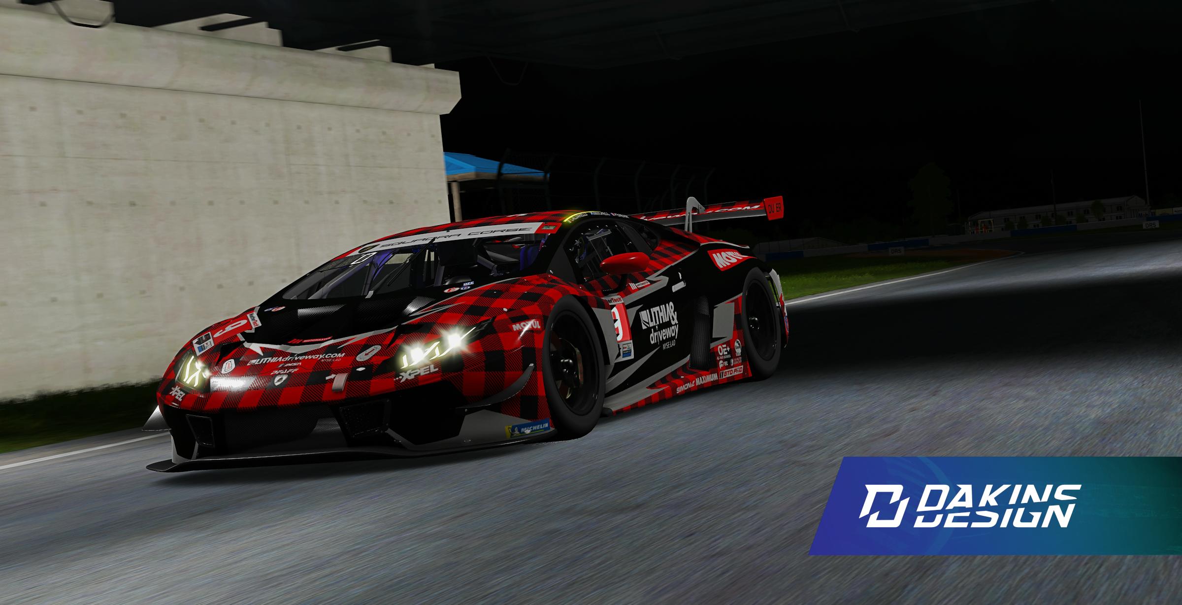Preview of OFFICIAL Pfaff Motorsports 2026 Lithia Driveway Lamborghini Temerario GT3 IMSA GTD Pro by Jason Dakins
