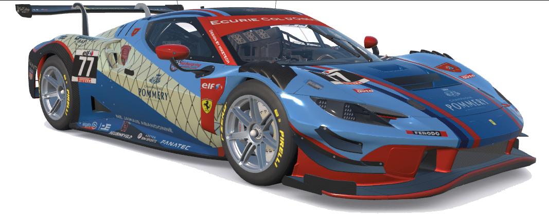 Preview of Ecurie Col dOiseaux Ferrari 296 GT3 NLS 2026 by Mike Riedner
