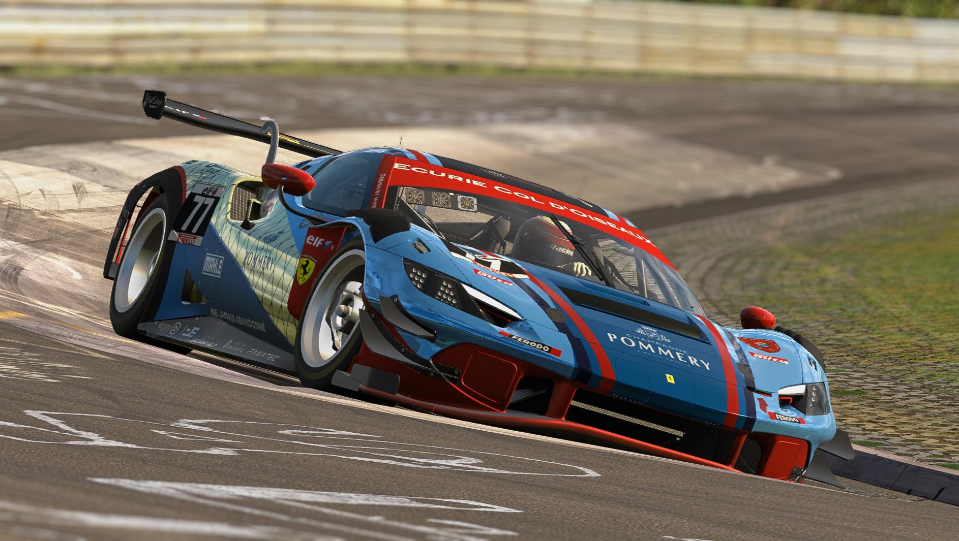 Preview of Ecurie Col dOiseaux Ferrari 296 GT3 NLS 1, 2026 by Mike Riedner