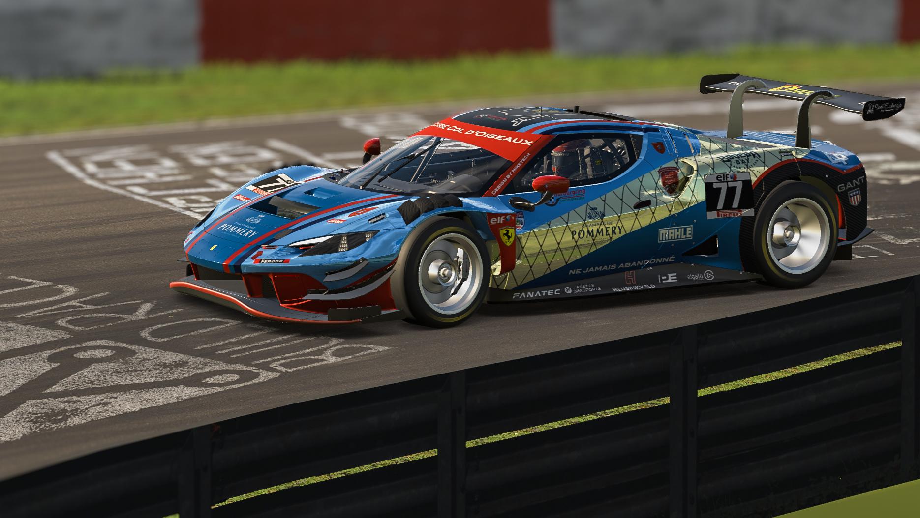 Preview of Ecurie Col dOiseaux Ferrari 296 GT3 NLS 1, 2026 by Mike Riedner