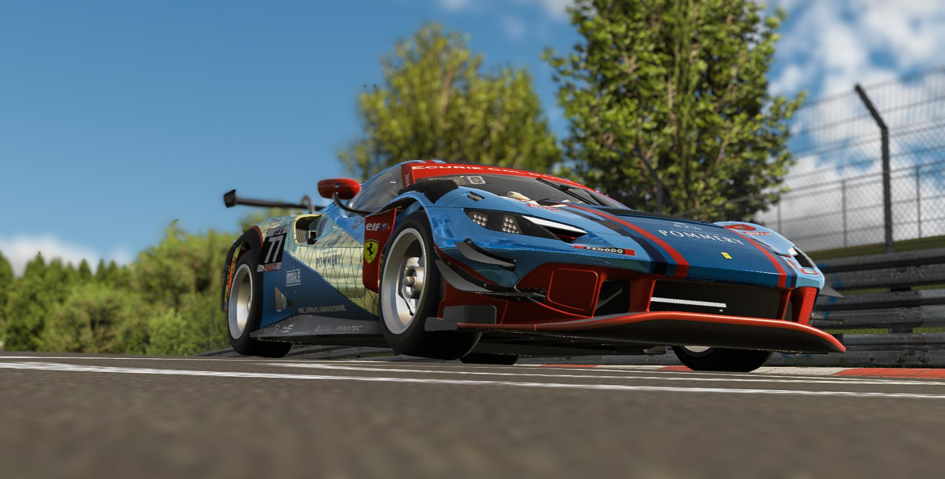 Preview of Ecurie Col dOiseaux Ferrari 296 GT3 NLS 1, 2026 by Mike Riedner