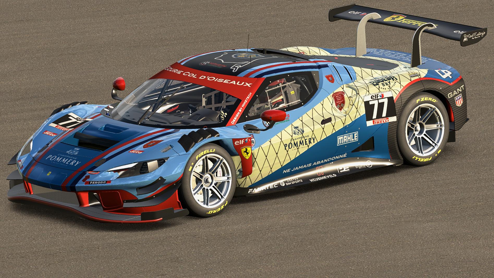 Preview of Ecurie Col dOiseaux Ferrari 296 GT3 NLS 1, 2026 by Mike Riedner