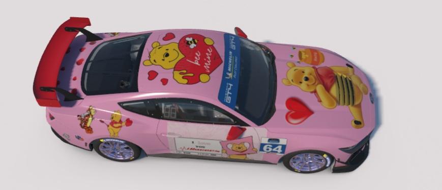Preview of Valentines Day iRacing - Winnie the Pooh by Brenden M.