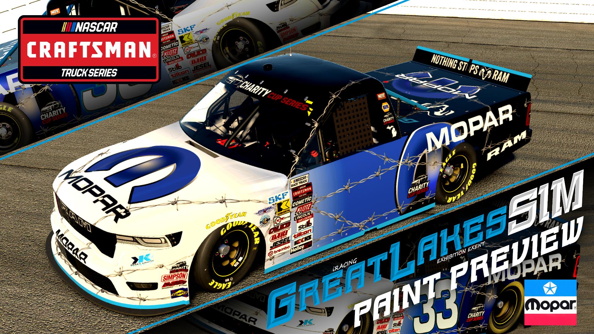 Preview of Kasey Kahne Throwback Mopar Ram by Tj Allain