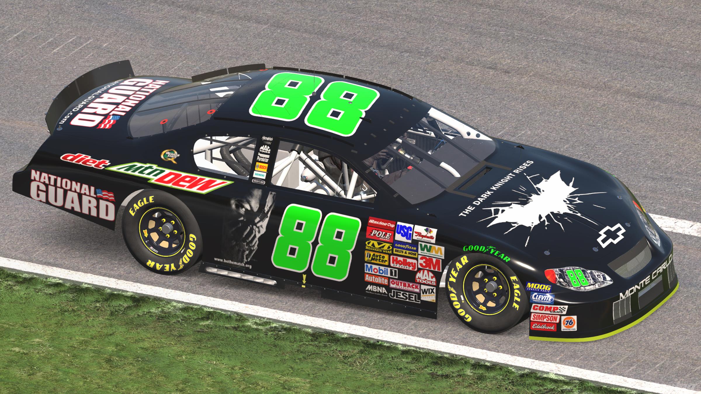 Preview of Dale Jr. 2012 Dark Knight Rises at Michigan  by Demarco Starks