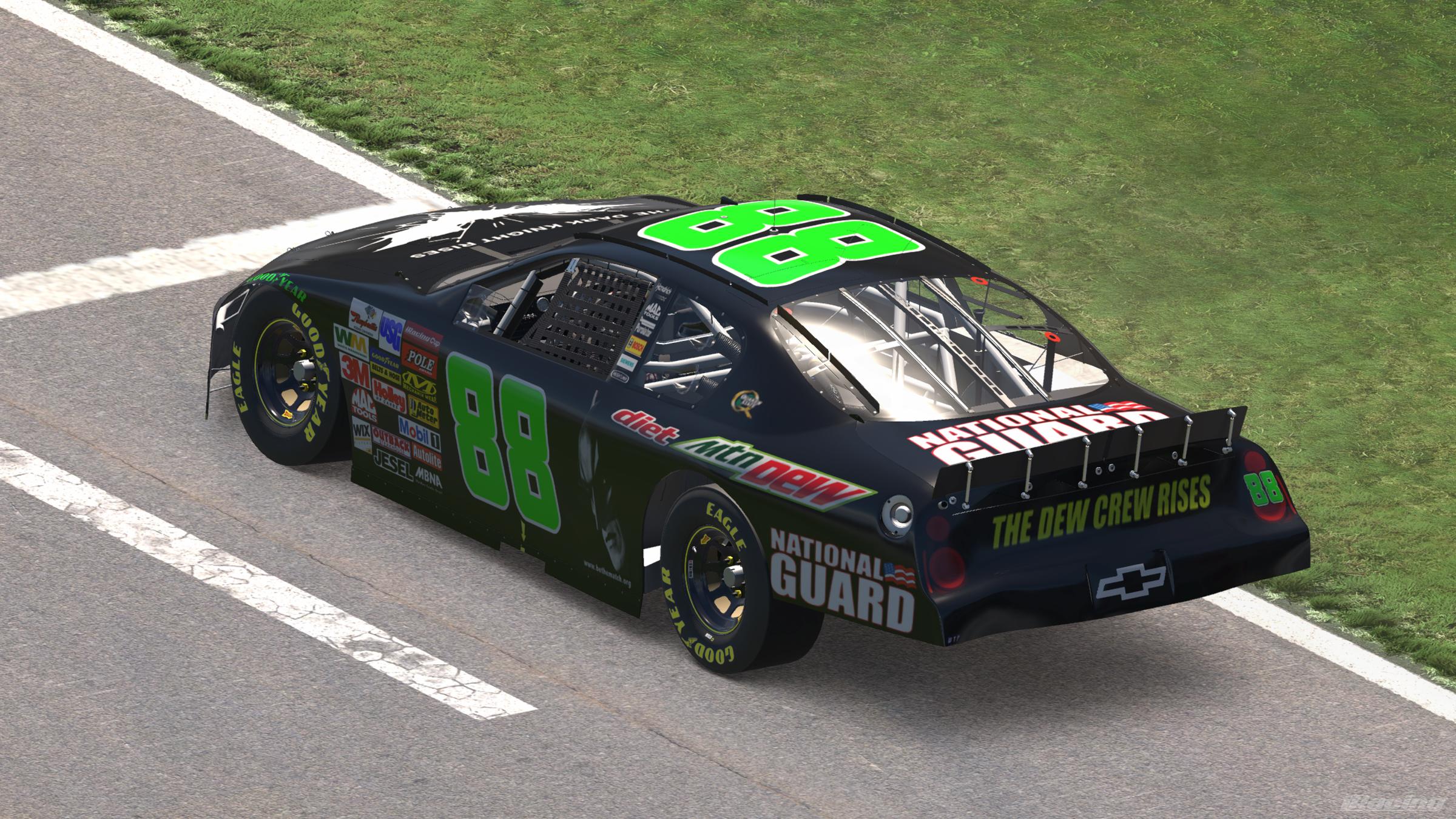 Preview of Dale Jr. 2012 Dark Knight Rises at Michigan  by Demarco Starks