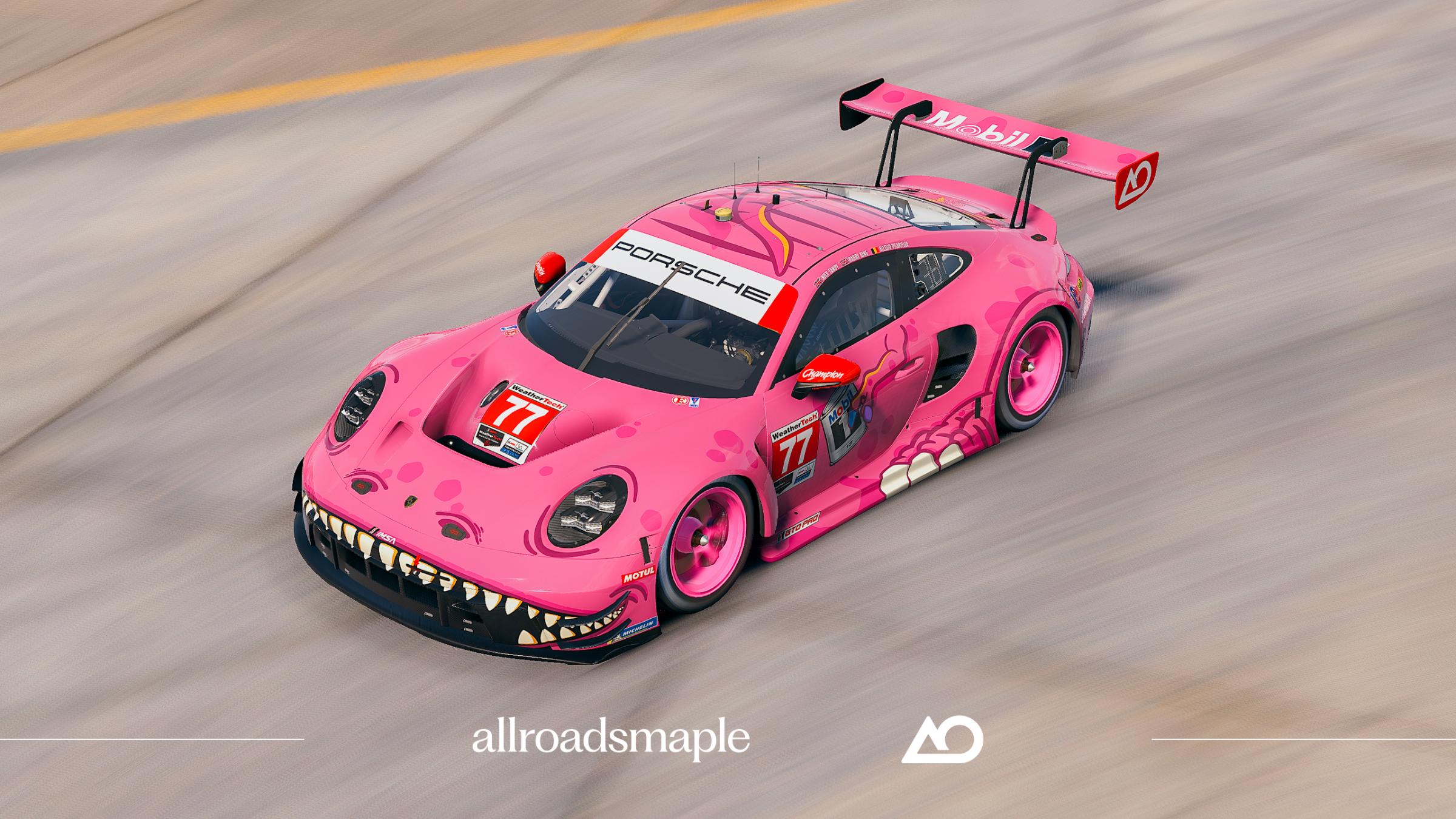 Preview of Official 2026 AO Racing IMSA GTD Pro #77 Roxy GT3 Rawr Launch Livery by Patryk A.