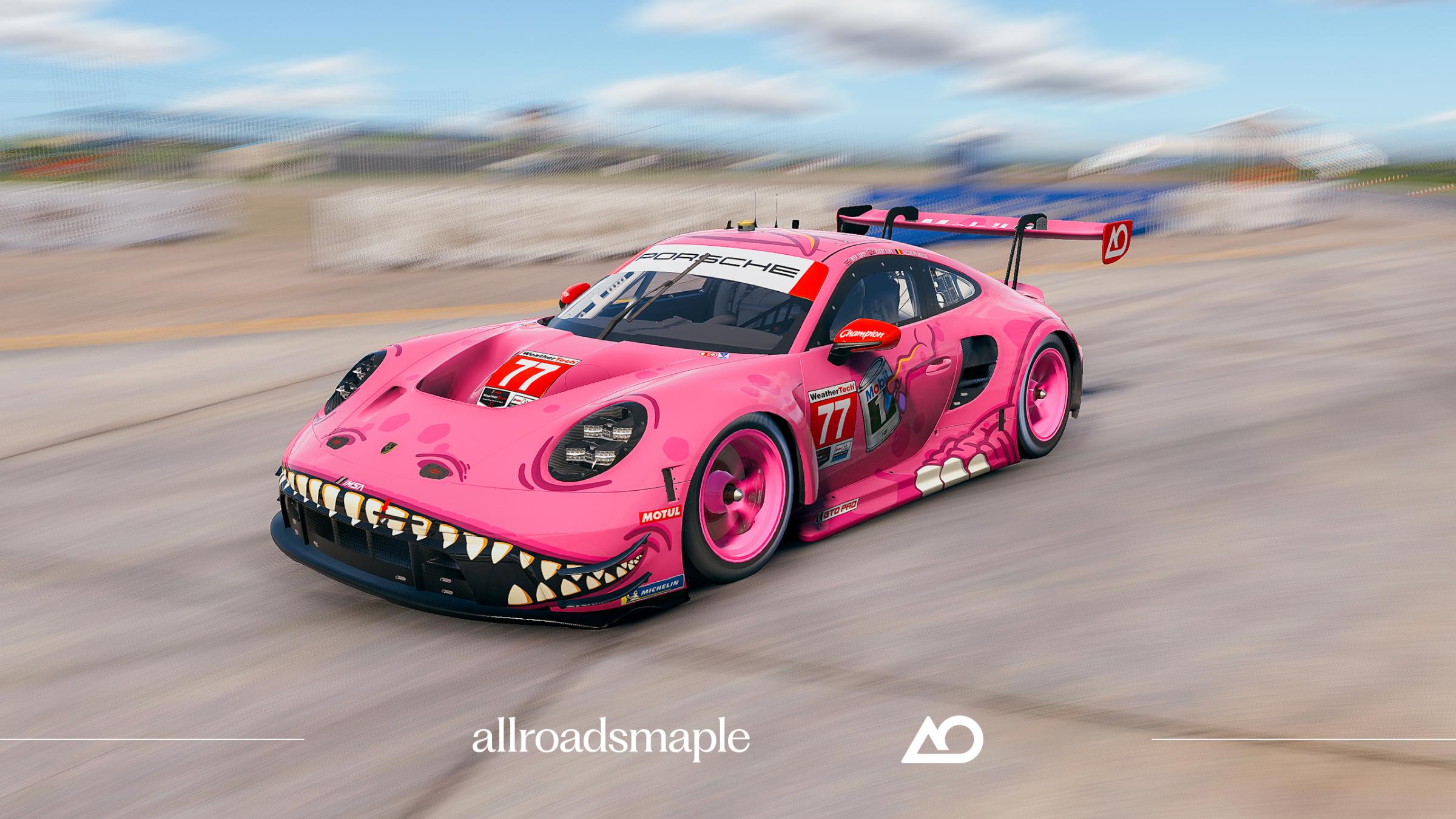 Preview of Official 2026 AO Racing IMSA GTD Pro #77 Roxy GT3 Rawr Launch Livery by Patryk A.