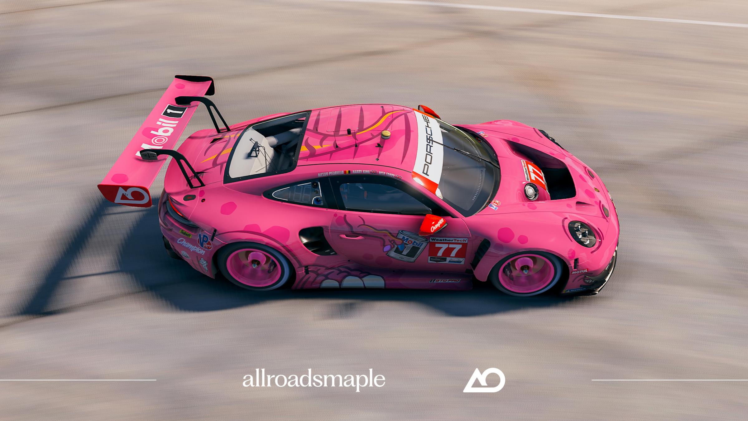 Preview of Official 2026 AO Racing IMSA GTD Pro #77 Roxy GT3 Rawr Launch Livery by Patryk A.