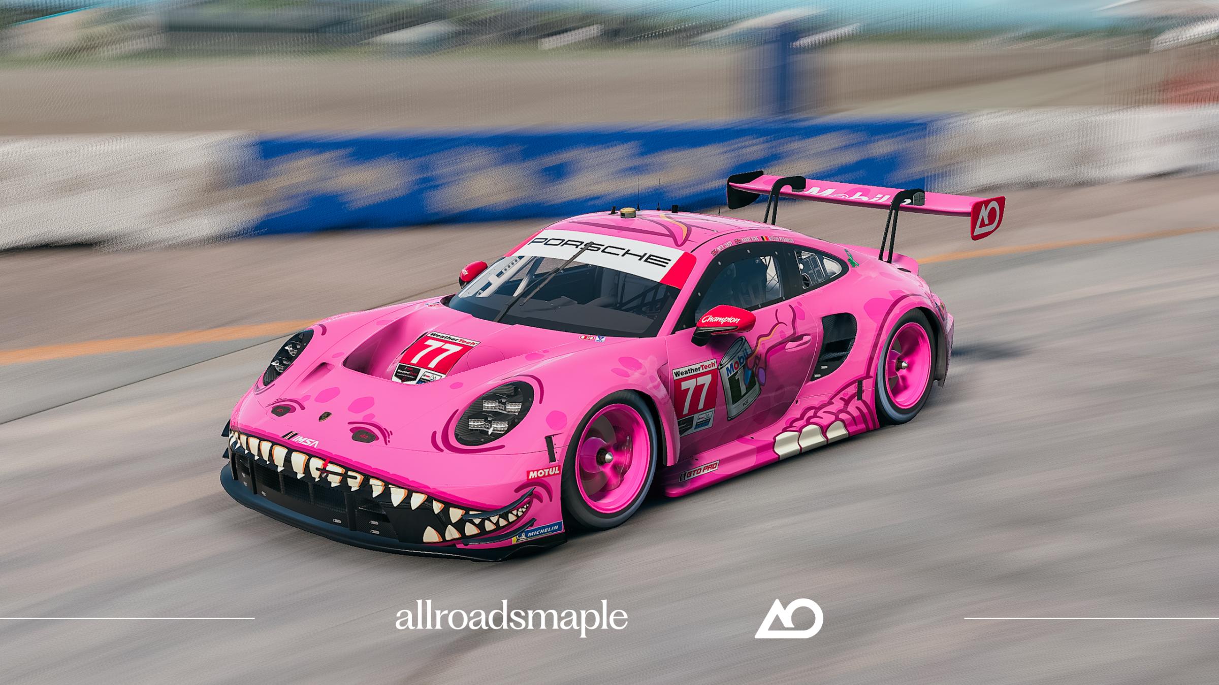 Preview of Official 2026 AO Racing IMSA GTD Pro #77 Roxy GT3 Rawr Sebring Debut by Patryk A.