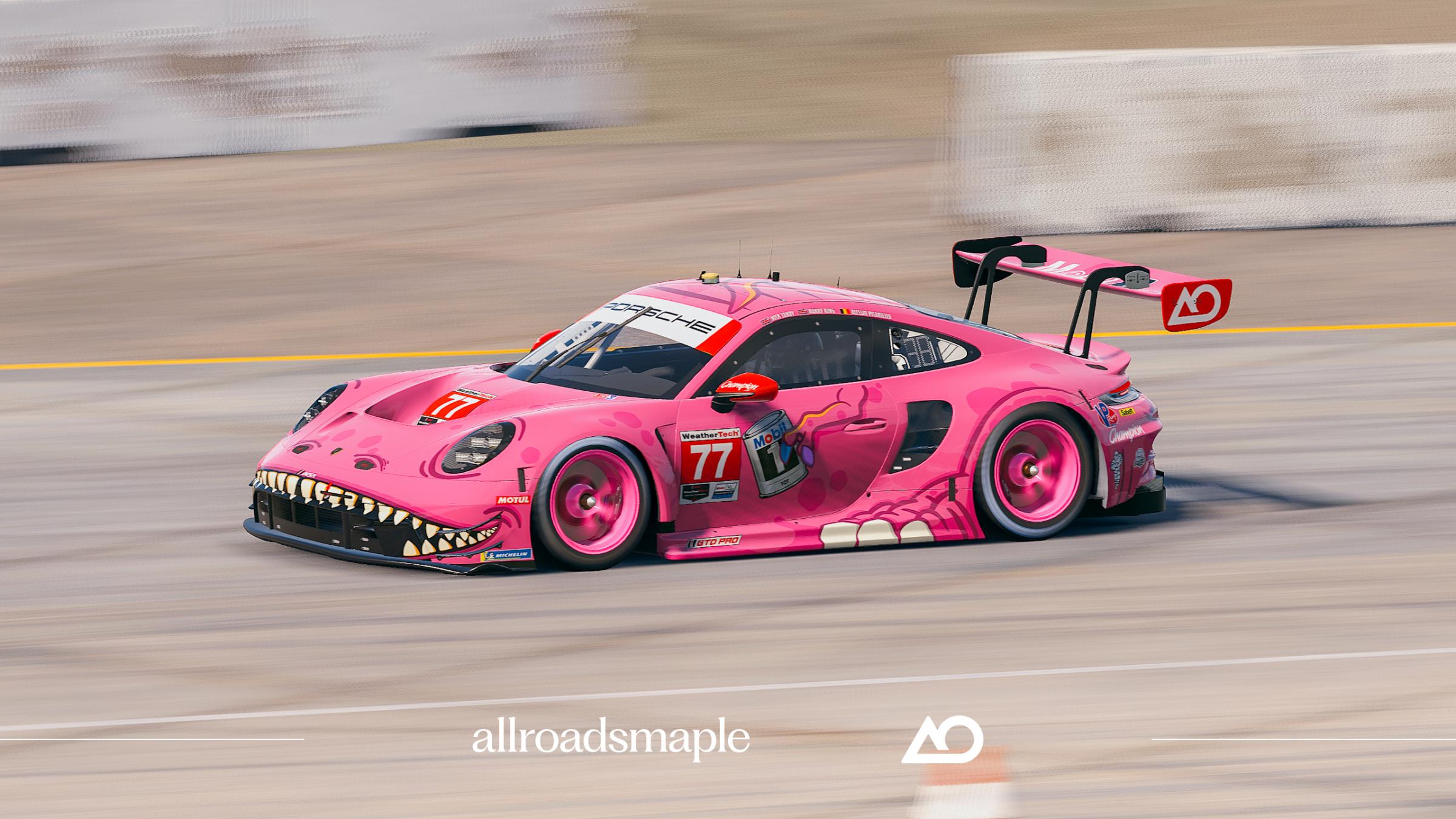 Preview of Official 2026 AO Racing IMSA GTD Pro #77 Roxy GT3 Rawr Launch Livery by Patryk A.