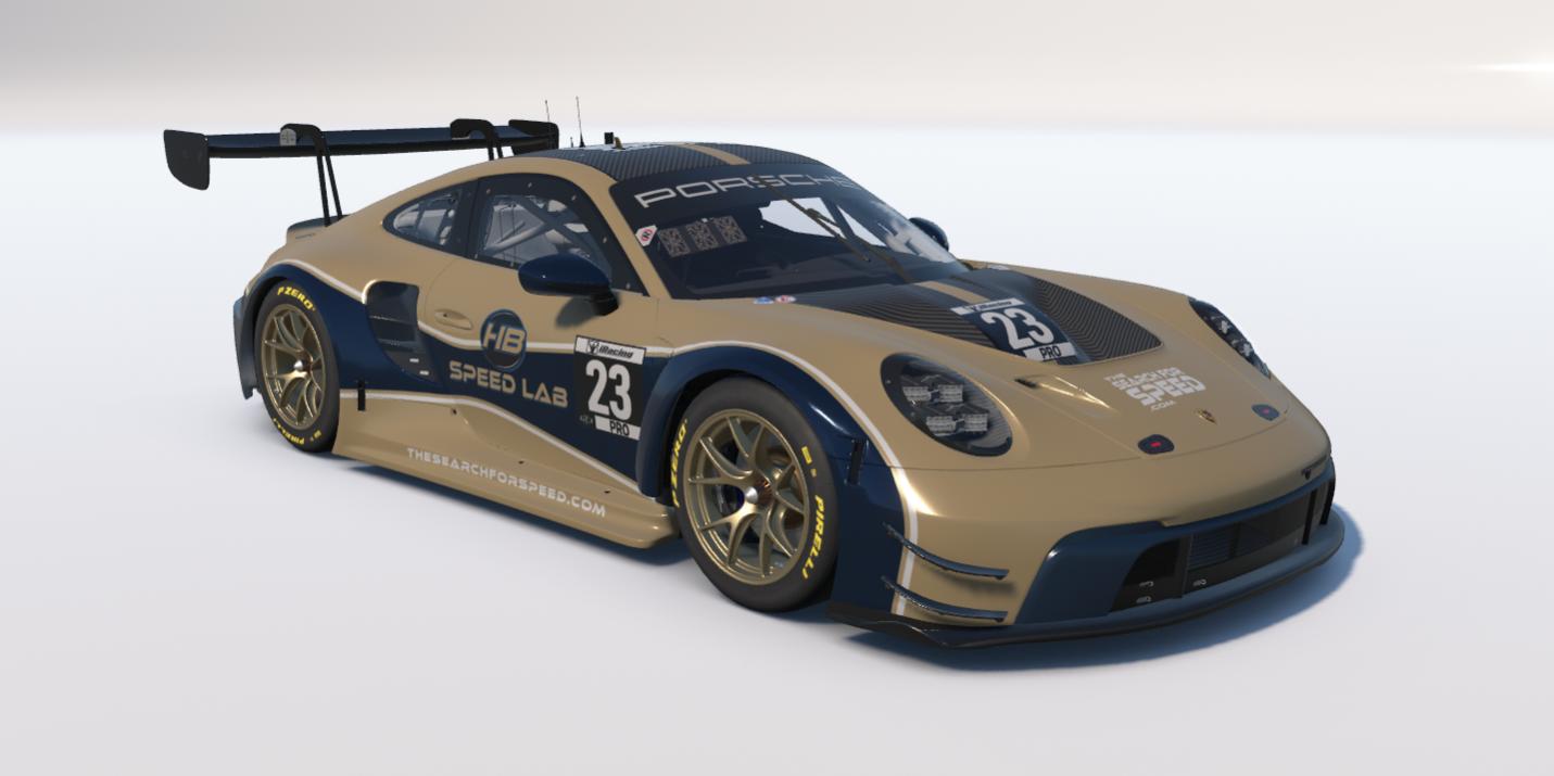 Preview of HB Speed Lab - GT3r Blue (iRacing Number) by Connor Henry2