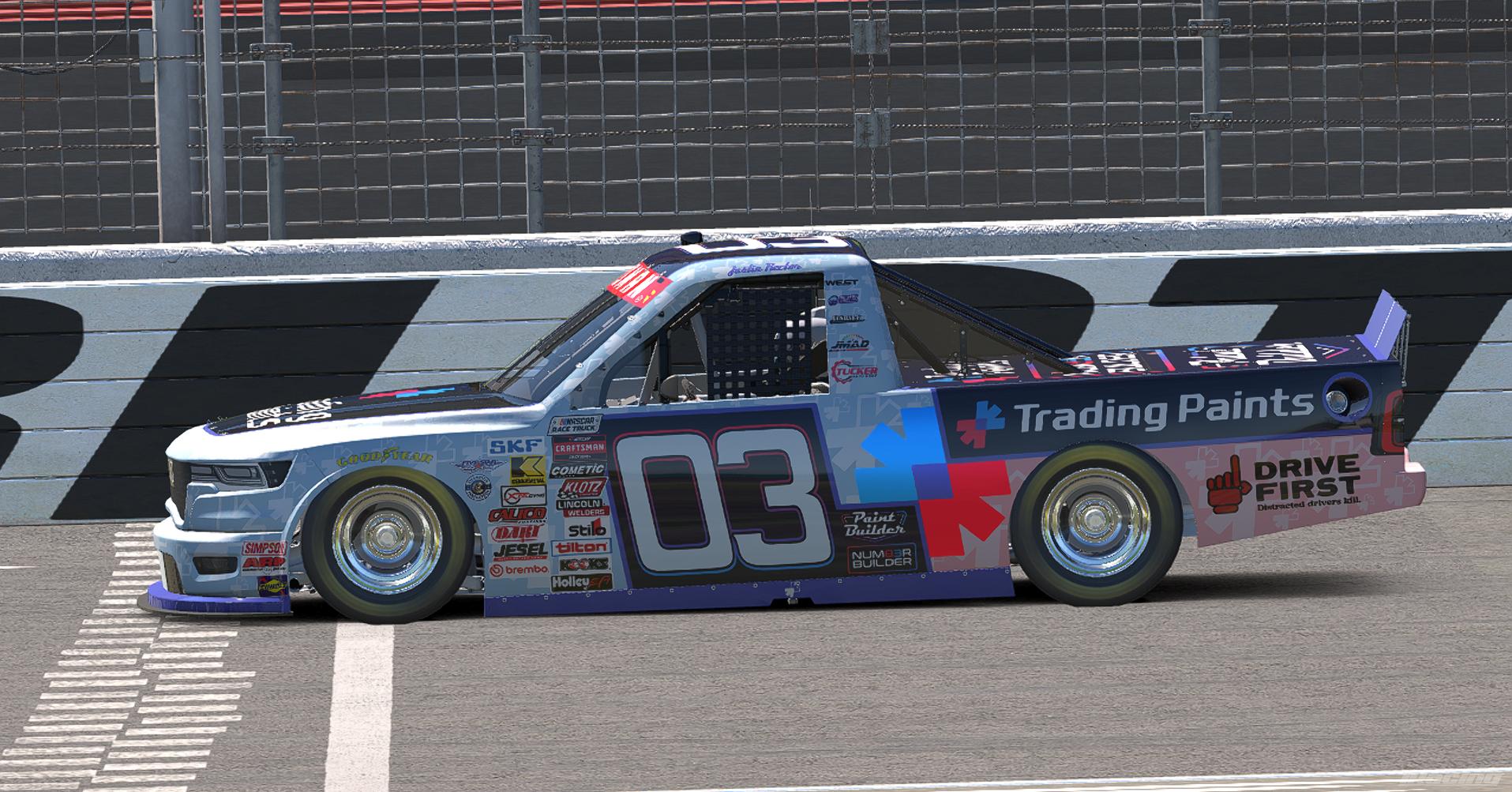 Preview of #03 Trading Paints RAM (Dark Version) by Justin Rector