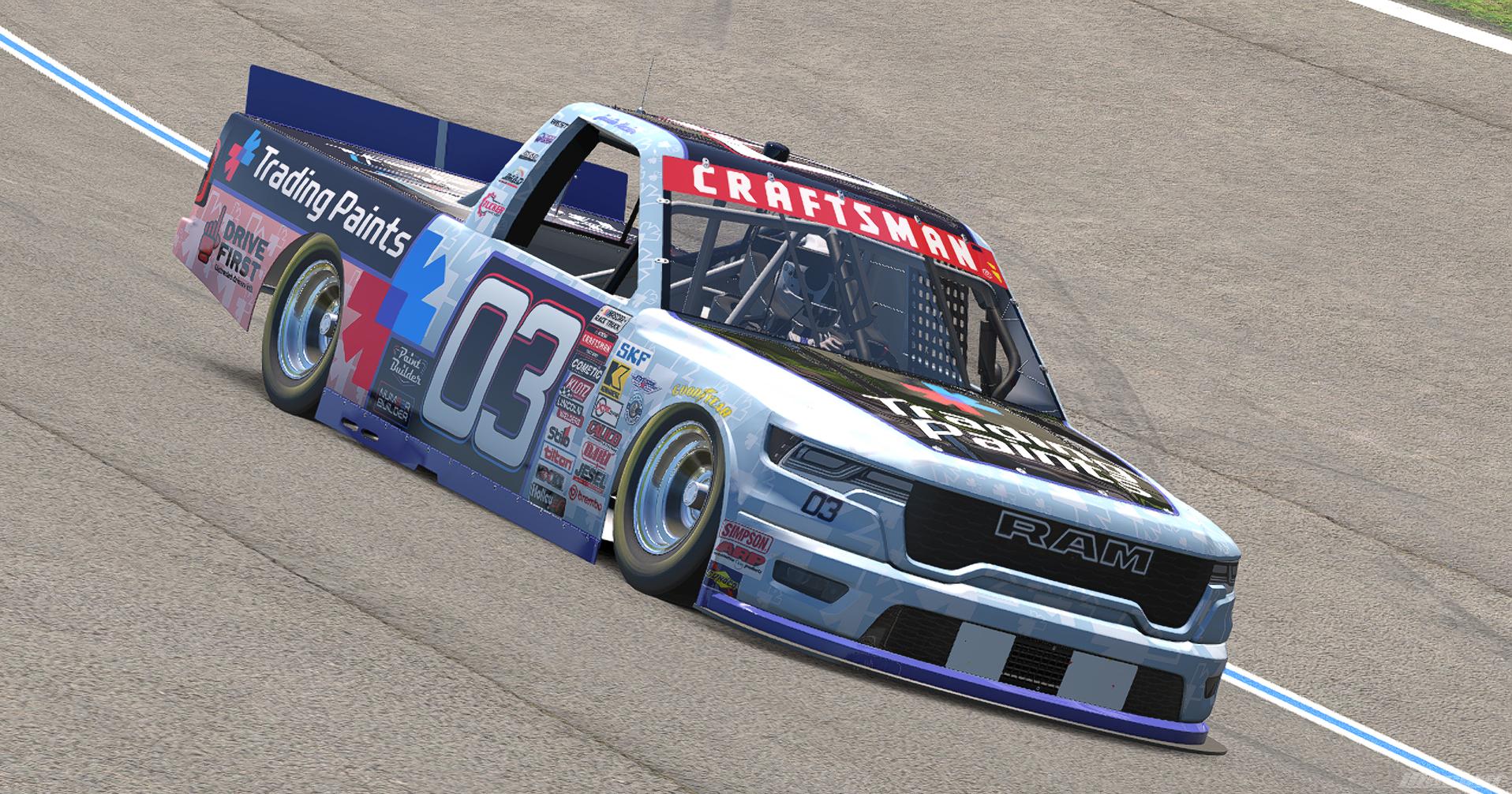 Preview of #03 Trading Paints RAM (Dark Version) by Justin Rector