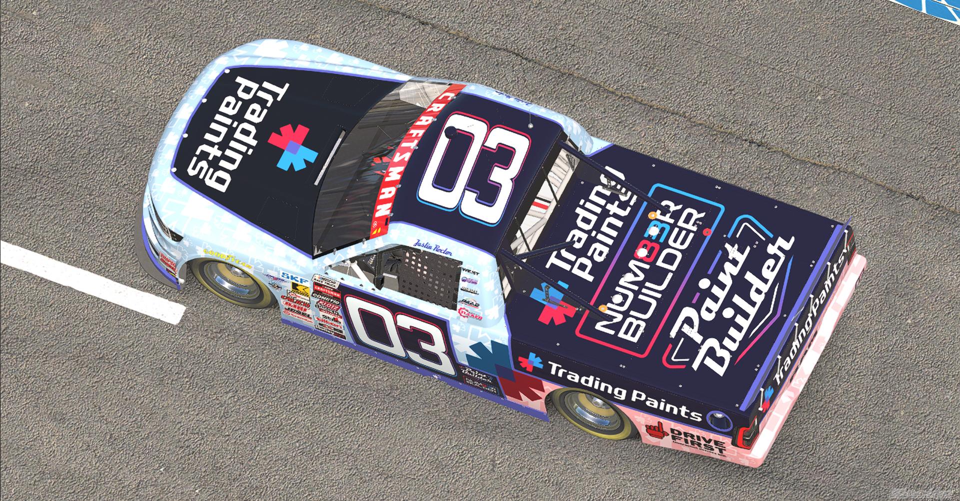 Preview of #03 Trading Paints RAM (Dark Version) by Justin Rector