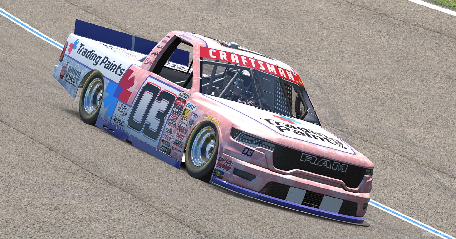 Preview of #03 Trading Paints RAM (Light Version) by Justin Rector