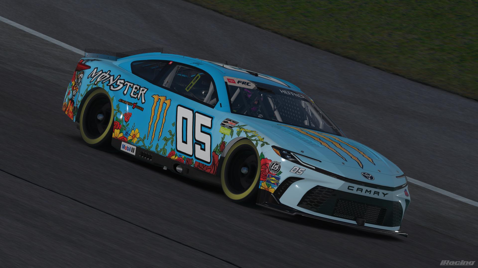 Preview of #05 Riley Mobley Monster Energy Mango FRC Toyota Camry XSE by Sam Heffner
