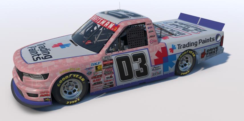 Preview of Trading Paints RAM (Light Version, No Number) by Justin Rector