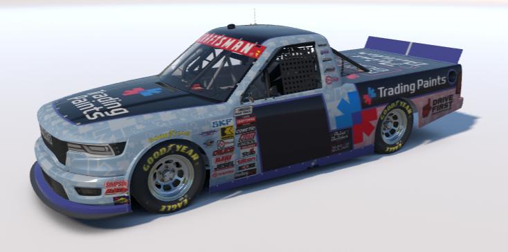 Preview of Trading Paints RAM (Dark Version, No Number) by Justin Rector