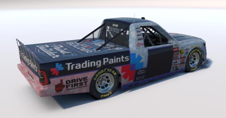 Preview of Trading Paints RAM (Dark Version, No Number) by Justin Rector