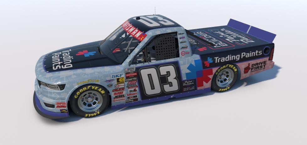Preview of Trading Paints RAM (Dark Version, No Number) by Justin Rector