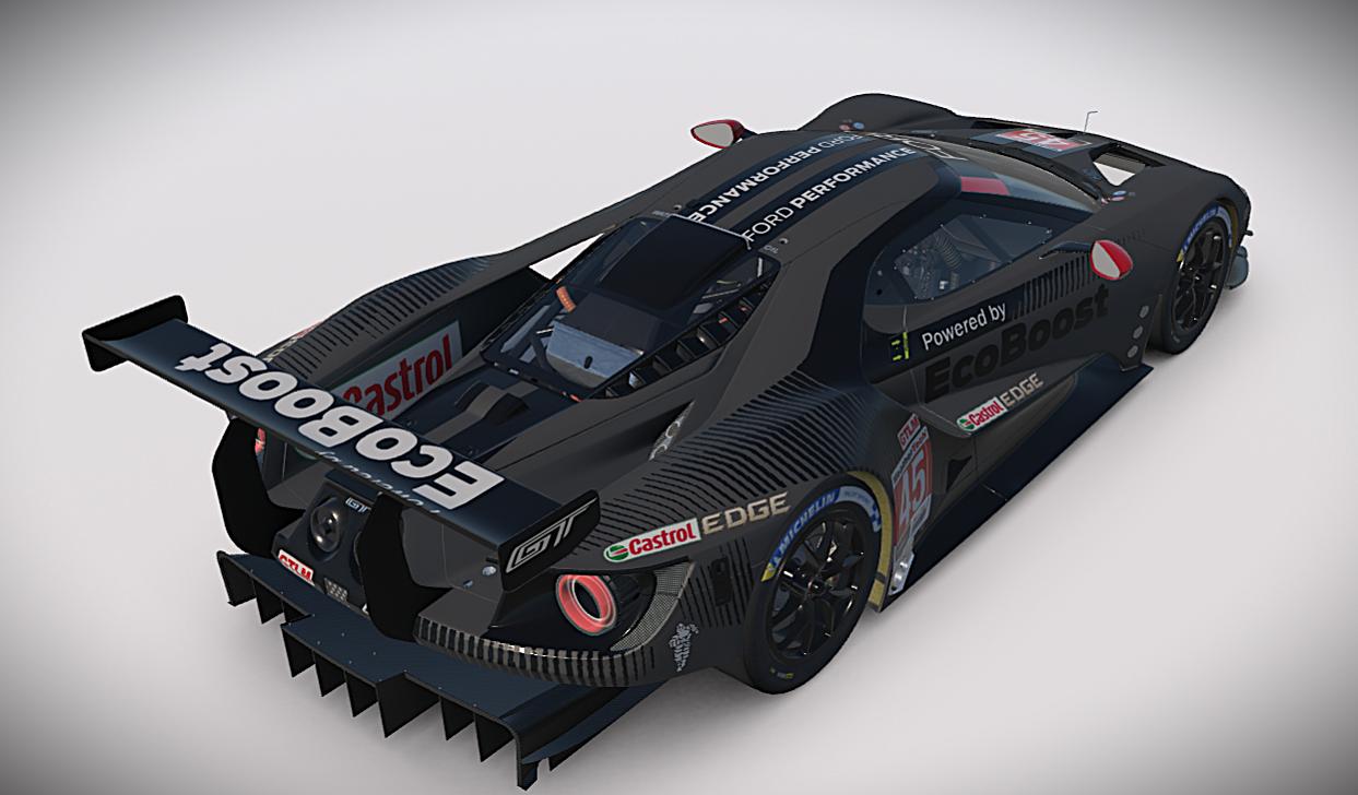 Preview of Ford GTE GTLM Black by Hallam Cott