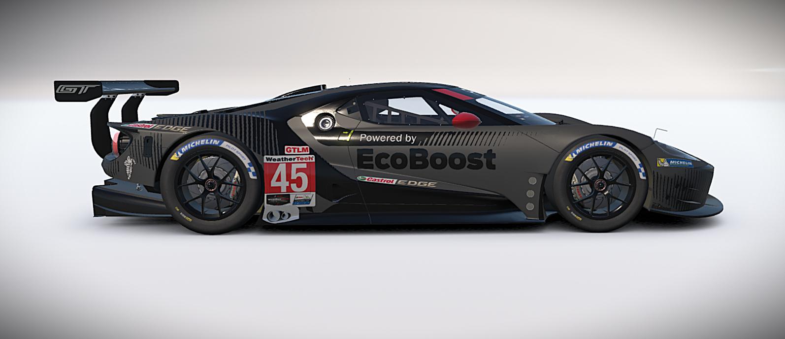 Preview of Ford GTE GTLM Black by Hallam Cott