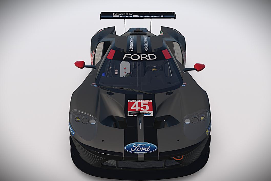 Preview of Ford GTE GTLM Black by Hallam Cott