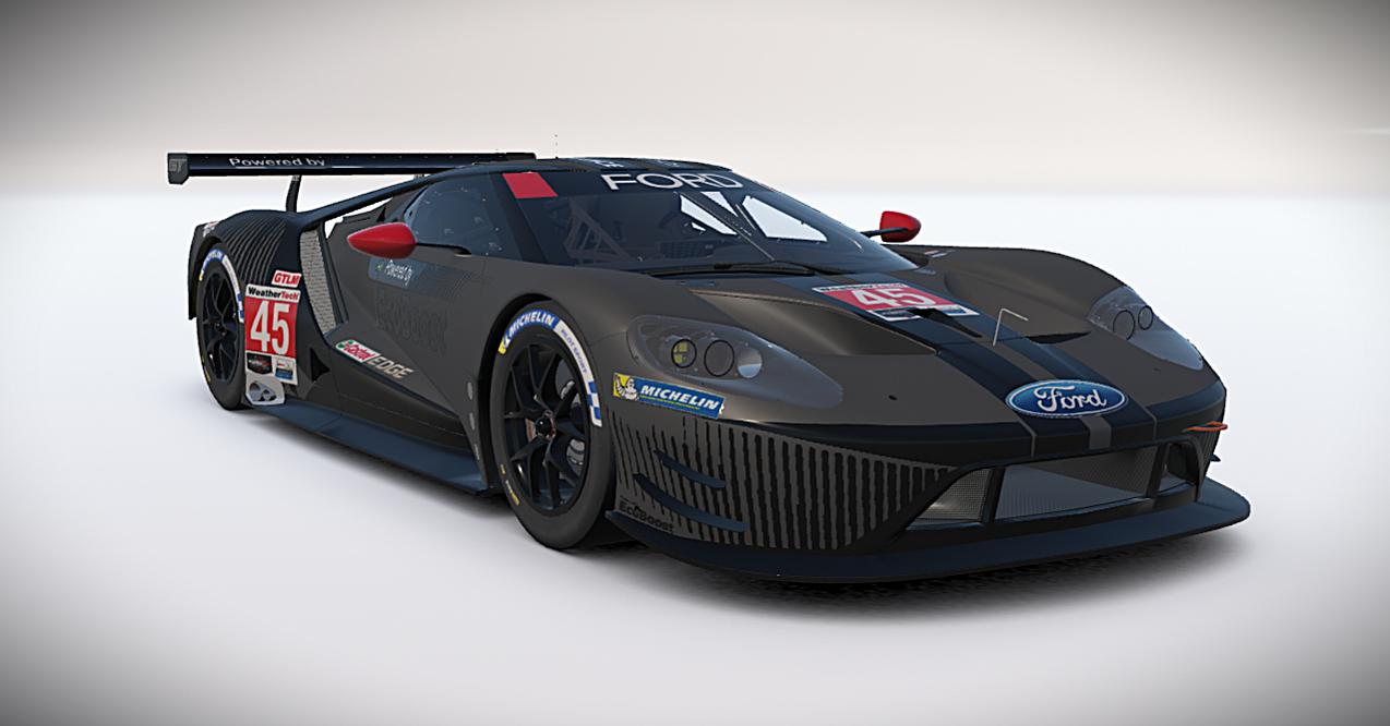 Preview of Ford GTE GTLM Black by Hallam Cott